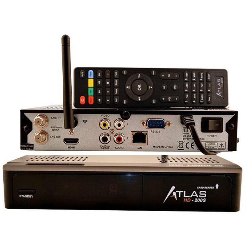 Receptor cristol atlas hd canal plus Antenas y decodificadores de segunda  mano baratos