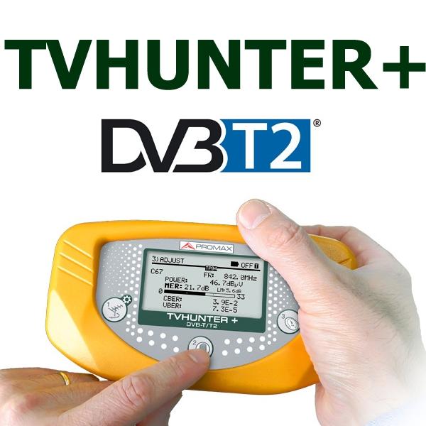 Medidor de campo para DVB-T y DVB-T2