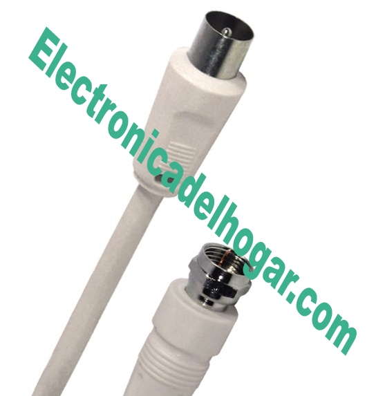 Cable coaxial de alta calidad para antena de TV (1,5 metros) - Satélite -  LDLC